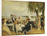 Garden Cafe on the Elbe, 1902 by Max Liebermann