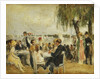 Garden Cafe on the Elbe, 1902 by Max Liebermann