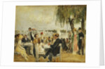 Garden Cafe on the Elbe, 1902 by Max Liebermann