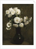 Chrysanthemums; Chrysanthemes, 1871 by Ignace Henri Jean Fantin-Latour