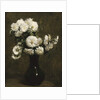 Chrysanthemums; Chrysanthemes, 1871 by Ignace Henri Jean Fantin-Latour