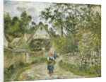 Le Chemin de Hameau-Chaumieres au Valhermeil, 1880 by Camille Pissarro