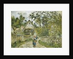 Le Chemin de Hameau-Chaumieres au Valhermeil, 1880 by Camille Pissarro