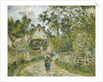 Le Chemin de Hameau-Chaumieres au Valhermeil, 1880 by Camille Pissarro