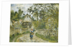 Le Chemin de Hameau-Chaumieres au Valhermeil, 1880 by Camille Pissarro