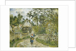 Le Chemin de Hameau-Chaumieres au Valhermeil, 1880 by Camille Pissarro