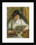Woman Reading; Femme Lisant, c.1910-12 by Pierre Auguste Renoir