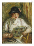 Woman Reading; Femme Lisant, c.1910-12 by Pierre Auguste Renoir