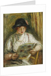 Woman Reading; Femme Lisant, c.1910-12 by Pierre Auguste Renoir