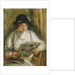 Woman Reading; Femme Lisant, c.1910-12 by Pierre Auguste Renoir