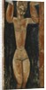 Caryatid; Cariatide, c.1911-1913 by Amedeo Modigliani