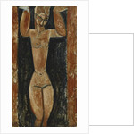 Caryatid; Cariatide, c.1911-1913 by Amedeo Modigliani