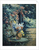 Flowers in a Landscape; Bouquet de Fleurs dans un Paysage by Maximilien Luce