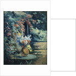 Flowers in a Landscape; Bouquet de Fleurs dans un Paysage by Maximilien Luce