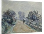 Crozard Road, Little Fog and Frost; Route de Crozard, Petit Brouillard et Gelee Blanche, 1910 by Jean Baptiste Armand Guillaumin