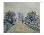Crozard Road, Little Fog and Frost; Route de Crozard, Petit Brouillard et Gelee Blanche, 1910 by Jean Baptiste Armand Guillaumin