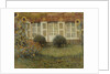 Pavilion House with Sunflowers; Le Pavillon aux Tournesols by Henri Eugene Augustin Le Sidaner