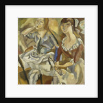Young Women at a Table; Jeunes Filles Attablees, c.1915-1919 by Jules Pascin