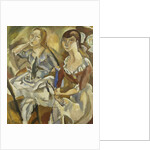 Young Women at a Table; Jeunes Filles Attablees, c.1915-1919 by Jules Pascin