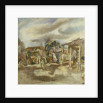 Cuban Village; Village Cubain, c.1917-1918 by Jules Pascin