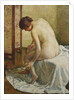 Bather by Theo van Rysselberghe