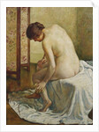 Bather by Theo van Rysselberghe