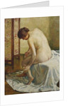 Bather by Theo van Rysselberghe