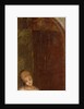 Young Woman Beneath an Arch; Jeune Femme Sous Une Arche, c.1886 by Odilon Redon