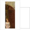 Young Woman Beneath an Arch; Jeune Femme Sous Une Arche, c.1886 by Odilon Redon