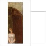 Young Woman Beneath an Arch; Jeune Femme Sous Une Arche, c.1886 by Odilon Redon