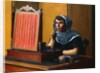 Young Woman Putting on Lipstick; Jeune Femme se Mettant du Rouge a Levres, 1925 by Felix Edouard Vallotton
