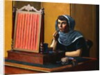 Young Woman Putting on Lipstick; Jeune Femme se Mettant du Rouge a Levres, 1925 by Felix Edouard Vallotton