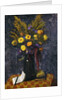 French Marigold, Purple Daisies and Golden Sheaves; Oeillets d'Inde, Marguerites Violettes et Gerbs d'Or, 1925 by Felix Edouard Vallotton