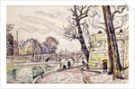 Quai de Seine by Paul Signac