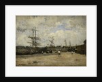 The Port of Rouen; Le Port de Rouen by Stanislas Victor Edouard Lepine