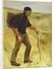 Schreitender Bauer, 1894 by Max Liebermann
