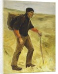 Schreitender Bauer, 1894 by Max Liebermann