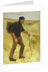 Schreitender Bauer, 1894 by Max Liebermann