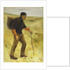 Schreitender Bauer, 1894 by Max Liebermann