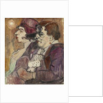 Still Life with Bottle, Fruit and Figure; Stilleben mit Flasche, Fruchten und Figur, c. 1907-1908 by Alexej von Jawlensky