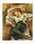Hermine Resting; Hermine Reposant, 1916 by Jules Pascin