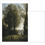 Picking Daisies by Jean Baptiste Camille Corot