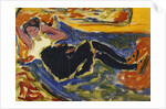 Woman with Black Stockings; Frau mit Schwarzen Strumpfen, c.1908-09 by Ernst Ludwig Kirchner