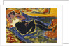 Woman with Black Stockings; Frau mit Schwarzen Strumpfen, c.1908-09 by Ernst Ludwig Kirchner