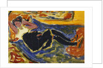 Woman with Black Stockings; Frau mit Schwarzen Strumpfen, c.1908-09 by Ernst Ludwig Kirchner