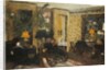 Room with Three Lamps, Rue St. Florentin; Le Salon aux Trois Lampes, Rue St. Florentin, 1899 by Edouard Vuillard