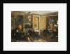 Room with Three Lamps, Rue St. Florentin; Le Salon aux Trois Lampes, Rue St. Florentin, 1899 by Edouard Vuillard