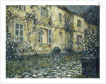 The Summer House; La Maison d'Ete by Henri Eugene Augustin Le Sidaner