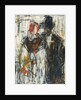 Man and Woman; Mann und Madchen, 1917 by Christian Rohlfs
