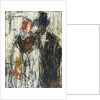 Man and Woman; Mann und Madchen, 1917 by Christian Rohlfs